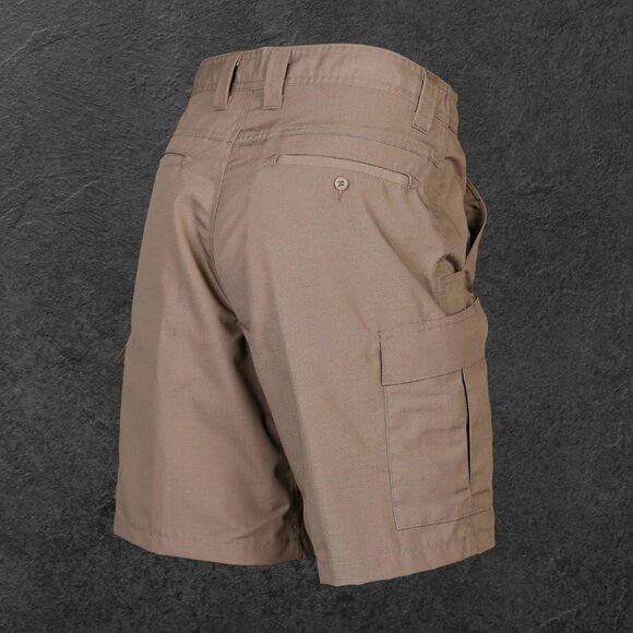 Tru-Spec 24-7 Series Simply Tactical Big and Tall Beige Khaki Cargo Shorts Sz 50 - Picture 2 of 10